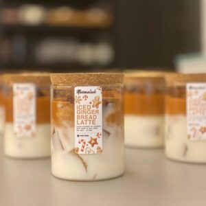 Gingerbread Latte candle