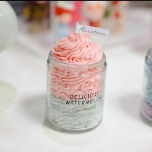 Watermelon Swirl Candle
