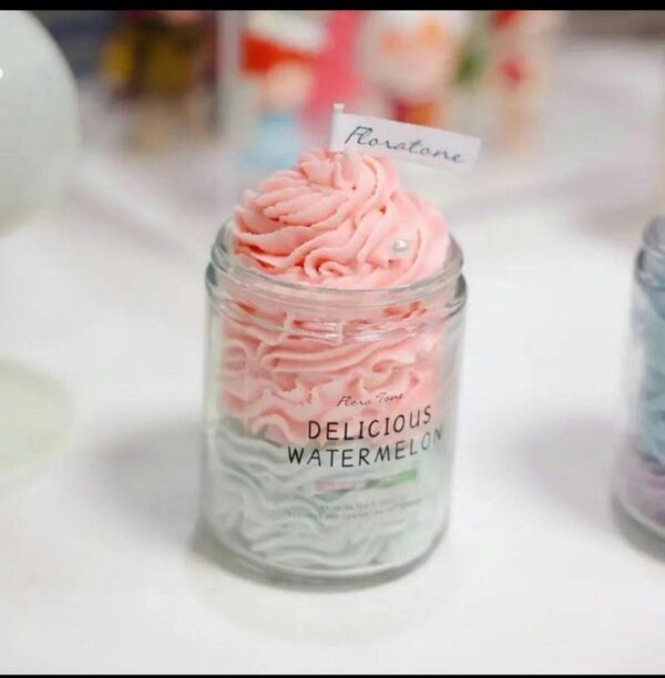 Watermelon Swirl Candle